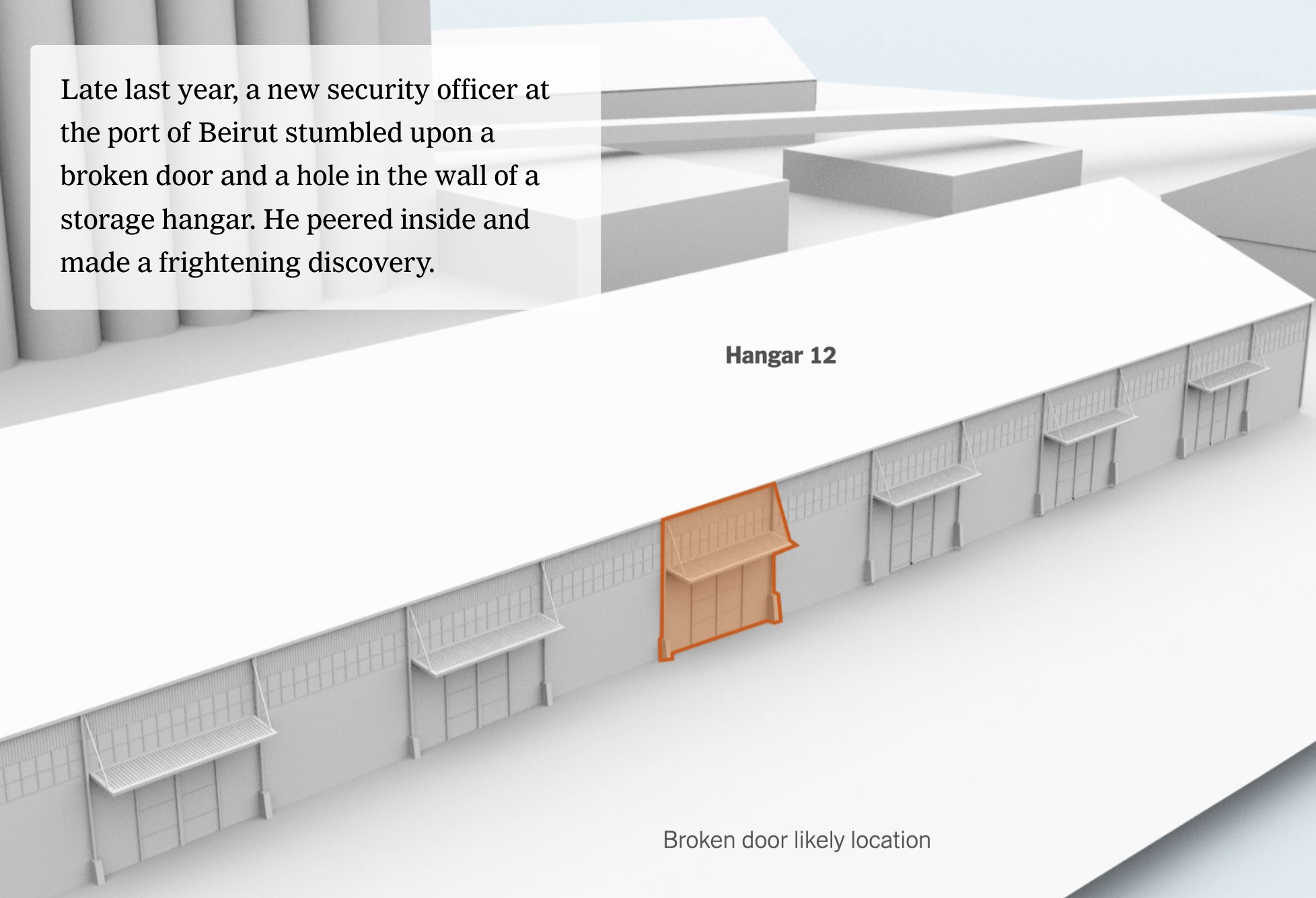 Screenshot of How a Massive Bomb Came Together in Beirut's Port (Published 2020)